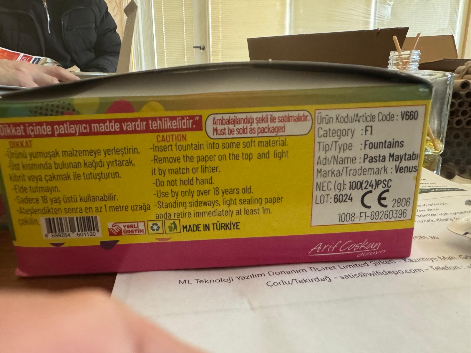 İç Mekan Pasta Volkanı 2026 Model